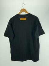 LOUIS VUITTON◆Tシャツ/XL/コットン/BLK/RM201M NPG HIY17W/Spray Chain Print_画像2