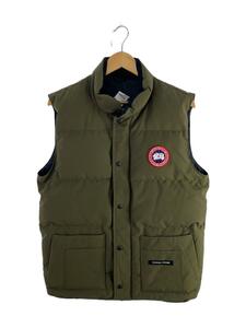 CANADA GOOSE◆ナイロンベスト/M/ナイロン/GRN/無地/4154m