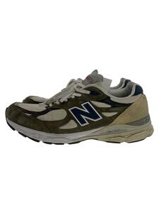 NEW BALANCE◆M990/グリーン/28.5cm/KHK