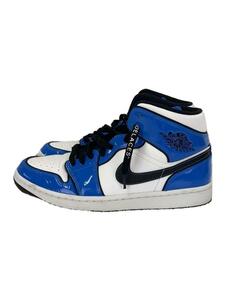 NIKE◆AIR JORDAN 1 MID SE_エアジョーダン 1 ミッド/27cm/BLU