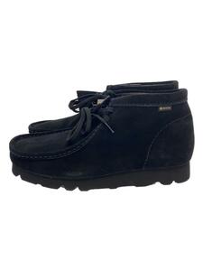 Clarks◆チャッカブーツ/27.5cm/BLK/スウェード/61609001