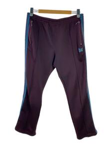 Needles◆20SS Narrow Track Pant-Poly Smooth Bordeaux L BRD GL217