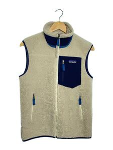 patagonia◆CLASSIC RETRO X VEST フリースベスト/XS/ポリエステル/CRM/23048FA18