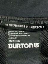 BURTON◆ジップパーカー/M/コットン/BLK_画像3