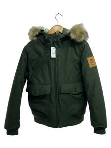 Timberland◆フェイクファー中綿ジャケット/S/コットン/KHK/TB0A2ETP