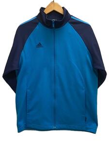 adidas◆ジャージ/S/ポリエステル/BLU/P26831