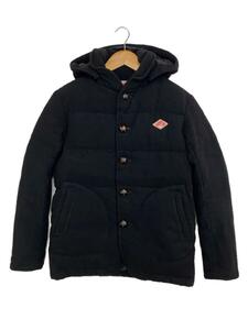 DANTON* down jacket /34/ wool /BLK/15A-FA-001