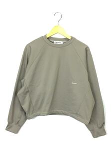 Gymphlex*23AW/ Short pull over sweat /14/ polyester / beige //