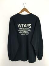 WTAPS◆INGREDIENTS LS COTTON L/S Longsleeve/長袖Tシャツ/2/コットン/NVY//_画像2