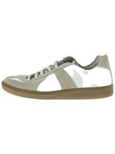 The Shinzone◆GERMAN TRAINER/ローカットスニーカー/23cm/WHT/レザー/1183//