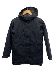 THE NORTH FACE◆MAKALU DOWN COAT_マカルー ダウンコート/S/ナイロン/ネイビー/無地//