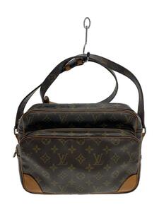 LOUIS VUITTON◆ナイル_モノグラム・キャンバス_BRW/PVC/BRW