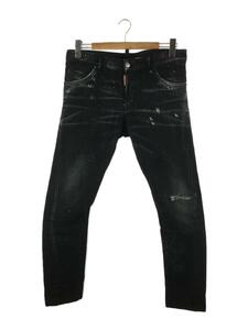 DSQUARED2◆スキニーパンツ/48/デニム/BLK/S71LB1086 S30357//