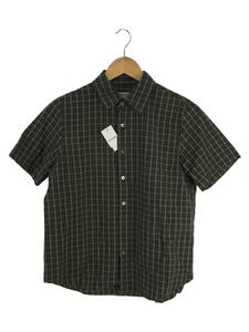 Steven Alan◆半袖シャツ/M/コットン/BLK/チェック/8216-299-0055//