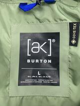 BURTON◆m ak gore cyclic jk/10002/ウェアー/L/GRN_画像3