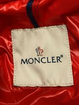 MONCLER◆ダウンジャケット/1/ナイロン/RED/無地/モンクレール/45312/50/68950//_画像3