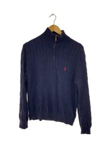 POLO RALPH LAUREN◆セーター(厚手)/S/コットン/NVY//