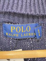 POLO RALPH LAUREN◆セーター(厚手)/S/コットン/NVY//_画像3
