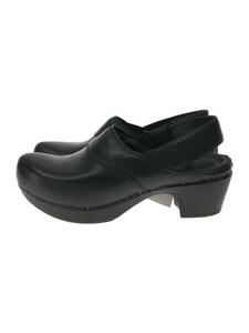 DANSKO◆サンダル/38/BLK/レザー/1101020200//