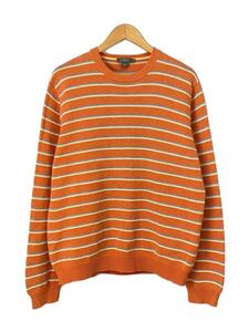 J.CREW◆セーター(厚手)/M/コットン/ORN/ストライプ//