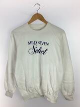 MILD SEVEN/企業系/タバコ/ロゴクルーネックスウェット/-/コットン/WHT//_画像1