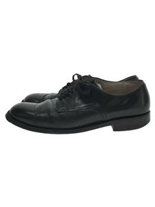 Alden◆KID MILITARY PLAIN TOE/53719/ミリタリープーレン/ドレスシューズ/US8/BLK/黒//