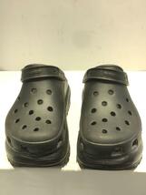 crocs◆サンダル/-/BLK//_画像9