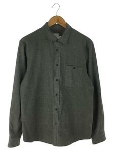 THE NORTH FACE◆L/S INYO SHIRT_ロングスリーブインヨーシャツ/L/ポリエステル/GRY//