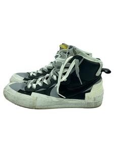 NIKE◆BLAZER MID SACAI/ブレーザーミッドサカイ/ブラック/BV0072-002/28cm/BLK