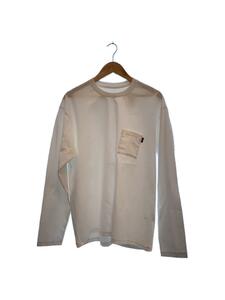 THE NORTH FACE◆L/S AIRY RELAX TEE_ロングスリーブエアリーリラックスティー/XL/ポリエステル/WHT