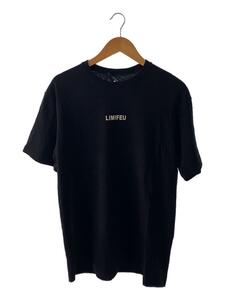 LIMI feu◆Tシャツ/-/コットン/BLK/LX-T50-091//
