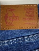 CHUMS◆5P Jean Pants/タグ付き/S/コットン/IDG/CH03-1213//_画像4