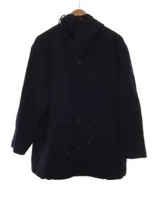 tricot COMME des GARCONS◆コート/ウール/NVY/無地/CT-080100/ネイビー/ロング//