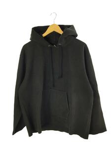 AURALEE◆パーカー/4/コットン/BLK/無地/A8APO8SM/SUPER MILLED SWEAT PARKA//