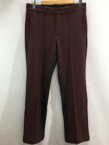 WALES BONNER◆Rock Pants/ボトム/M/ポリエステル/BRD/GM6637//