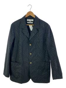 COMME des GARCONS SHIRT◆3B Printed Tailored Jacket/M/ポリエステル/BLK/総柄/S11016//