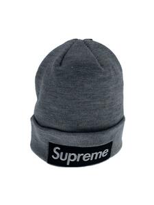 Supreme◆ニットキャップ/-/アクリル/GRY/メンズ/29856NEW-JAPAN