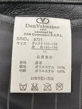 Dan Valentino/レザーベスト/LL/豚革/ジップアップ/古着/メンズ//_画像4