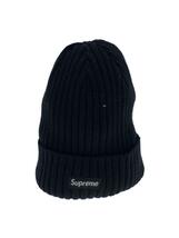 Supreme◆Small Box Logo/ニットキャップ/FREE/コットン/BLK/メンズ_画像1