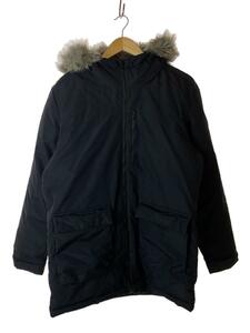 adidas◆XPLPRIC PARKA/ジャケット/XO/ナイロン/BLK/無地/BS0980