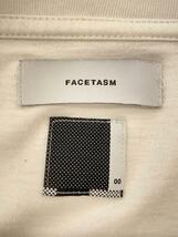 FACETASM◆Tシャツ/0/コットン/WHT_画像3