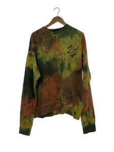 CVTVLIST◆CREWNECK BLEACH/2/コットン/マルチカラー/総柄/2101040302