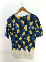 ISSEY MIYAKE◆Tシャツ/2/コットン/ブルー/黒タグ//_画像2