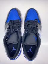 NIKE◆AIR JORDAN 1 LOW/若干履きジワ・ソールヨゴレ有/28cm/BLU_画像3