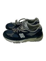 NEW BALANCE◆ハイカットスニーカー/UK10.5/ネイビー/スウェード/MADE IN England/ニューバランス//_画像1