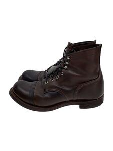 RED WING◆レースアップブーツ/27cm/BRW/レザー/8111//