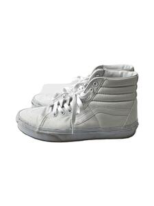 VANS◆ハイカットスニーカー/US7/WHT/キャンバス/507452/バンズ/ホワイト/白/VANS//