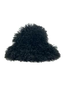 s’yte◆POUDRE FUR CIRCLE HAT/ハット/-/ポリエステル/BLK/メンズ/UV-H40-934//