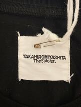 TAKAHIROMIYASHITA TheSoloist.◆Tシャツ/46/コットン/ブラック/0483SS21/21SS_画像3