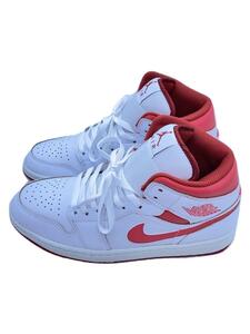 NIKE◆AIR JORDAN 1 MID_エア ジョーダン 1 ミッド/28cm/WHT